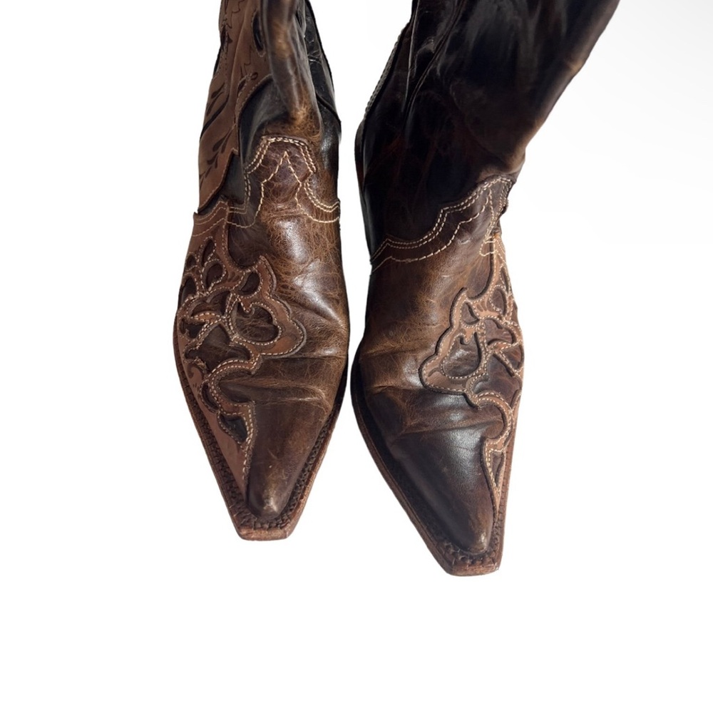 Corral Boots Western Inlay Cowboy Boots - Picture 4 of 8